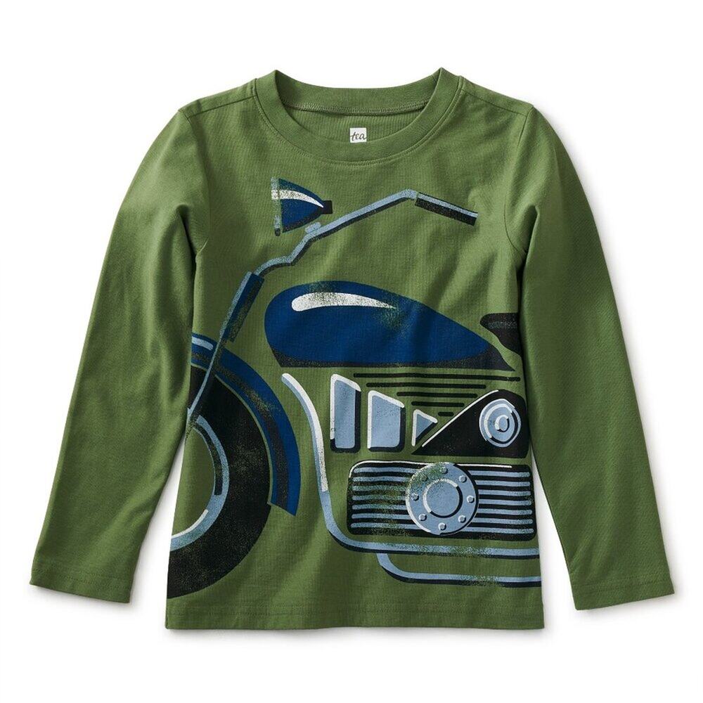 Tea Collection Motorcycle Graphic Tee - NWT